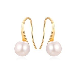 Timeless Freshwater Pearl Earrings | 14K Gold Over Sterling Silver | Luxe Gift